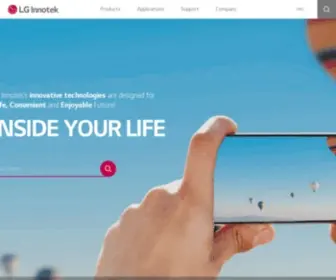 Lginnotek.com(LG Innotek) Screenshot