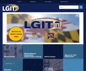 Lgit.org(Local Government Insurance Trust) Screenshot