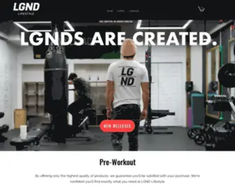 LGNdlifestyle.com(LGND Lifestyle) Screenshot