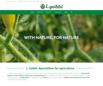 Lgobbi.it(L. Gobbi specialità per l'agricoltura) Screenshot