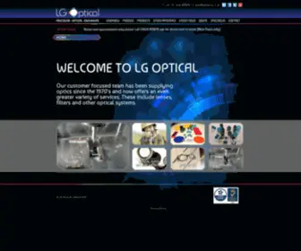 Lgoptical.co.uk(Precision Optical Engineers) Screenshot