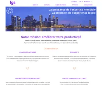LGS.com(Accueil) Screenshot