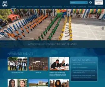 LGS.edu.pk(LAHORE GRAMMAR SCHOOL) Screenshot