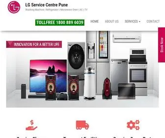 Lgservicecentrepune.co.in(LG Service Center Pune) Screenshot