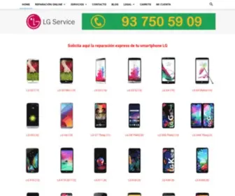 Lgservice.es(Lg servicio técnico) Screenshot