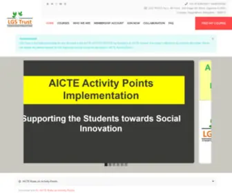 LGStrust.com(Learning Portal) Screenshot