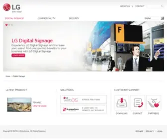 Lgsupersign.com(SuperSign) Screenshot