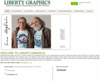 Lgtees.com(Liberty Graphics) Screenshot