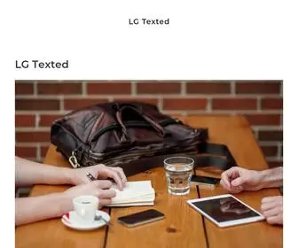 Lgtexted.com(LG Texted) Screenshot