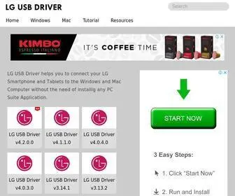 Lgusbdriver.com(LG USB Driver) Screenshot