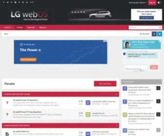 Lgwebos.com(LG webOS) Screenshot