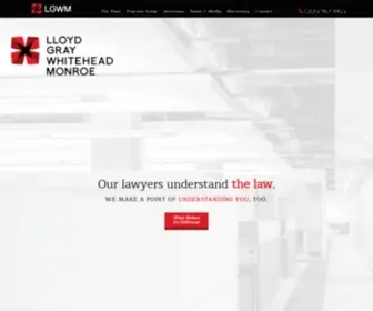 LGWmlaw.com(Birmingham, AL &amp; Pensacola, FL Law Firm) Screenshot