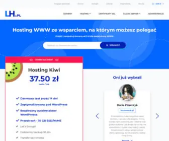 LH.pl(Hosting i Domeny) Screenshot