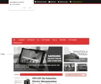 Lhageek.com(Situs Blog Teknologi Indonesia) Screenshot