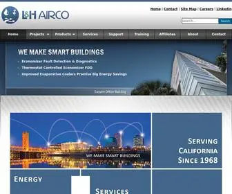 Lhairco.com(L&H Airco) Screenshot