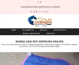 Lhandp.com.au(Lockington Hooves & Paws) Screenshot