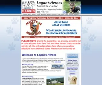 Lharinc.org(Logan's Heroes) Screenshot