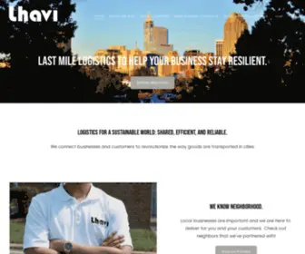 Lhavi.com(Raleigh's favorite local businesses) Screenshot