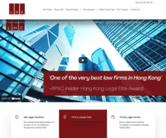 LHC.com.hk(A Firm You Trust) Screenshot