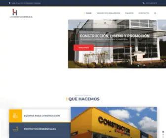 Lhconstructora.com(LH Constructora) Screenshot