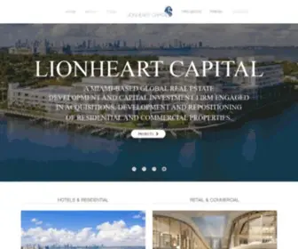 Lheartcapital.com(LIONHEART CAPITAL) Screenshot