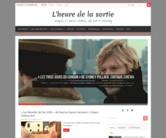 Lheuredelasortie.com(L\'heure de la sortie) Screenshot
