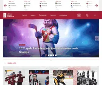 LHF.lv(Latvijas Hokeja federācija) Screenshot