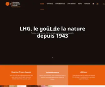 LHG.fr(Laboratoire d'Herboristerie Générale) Screenshot