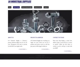 Lhindustrial.com(LH Industrial Supplies) Screenshot