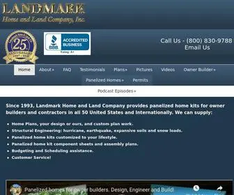 LHLC.com(Landmark Home and Land Company) Screenshot