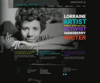 LHLT.org(Lorraine Hansberry Literary Trust) Screenshot