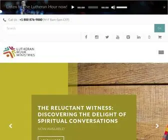 LHM.org(Lutheran Hour Ministries) Screenshot