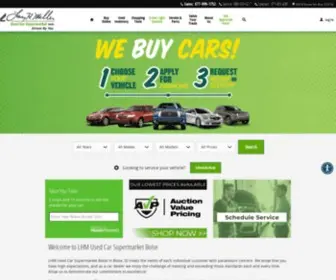 Lhmusedcarsboise.com(Larry H) Screenshot