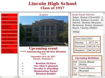 LHS57.net(Lincoln High (NE)) Screenshot
