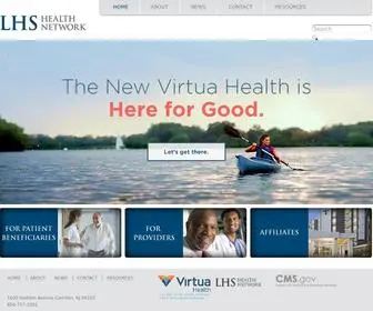 Lhsaco.com(Lourdes Health System) Screenshot