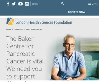 LHSF.ca(London Health Sciences Foundation) Screenshot