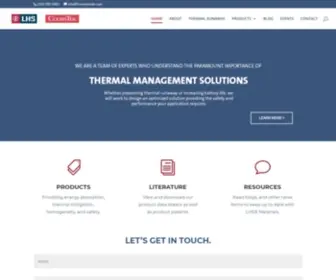 LHsmaterials.com(We are a team of experts who understand the importance of thermal management solutions. LHS) Screenshot