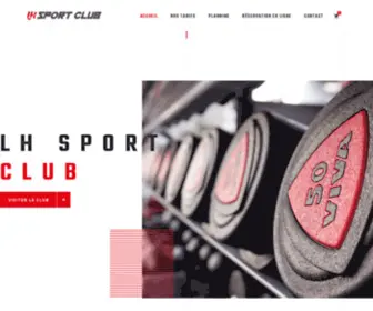 LHsportclub.fr(LH Sport CLub) Screenshot