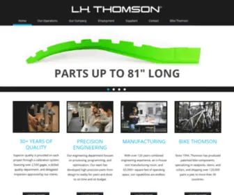 LHthomson.com(Precision Engineering) Screenshot