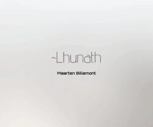 Lhunath.com(Maarten Billemont) Screenshot