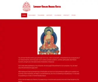 Lhundrupcholing.org(Lhundrup Choling Dharma Center) Screenshot