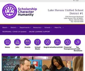 Lhusd.org(Lake Havasu Unified School District #1) Screenshot