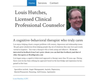 Lhutches.com(Licensed Clinical Professional Counselor) Screenshot