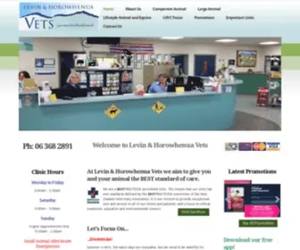 LHVC.co.nz(Levin and Horowhenua Veterinary Centre) Screenshot