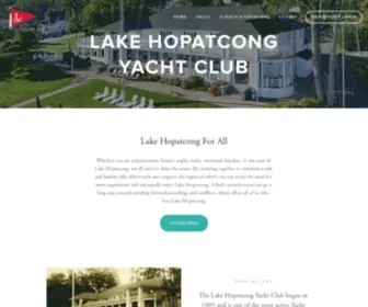 LHYC.com(Lake Hopatcong Yacht Club) Screenshot