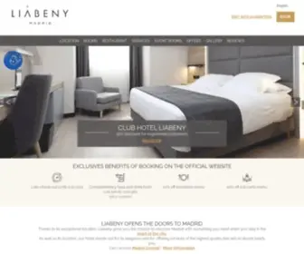 Liabeny.es(Hotel Liabeny de Madrid) Screenshot