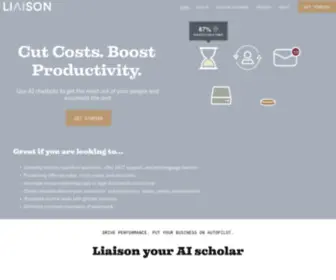 Liaisonai.com(Liaison AI) Screenshot