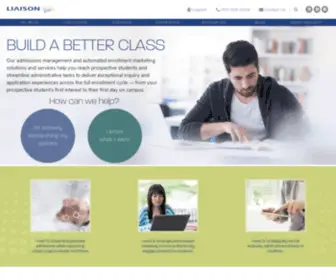 Liaisoncas.com(Higher Education Admissions & Enrollment) Screenshot