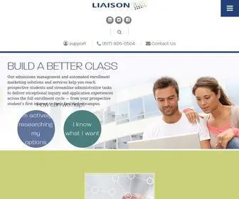 Liaisonedu.com(Higher Education Admissions & Enrollment) Screenshot