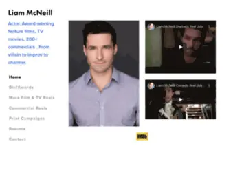 Liammcneill.com(Liam McNeill) Screenshot